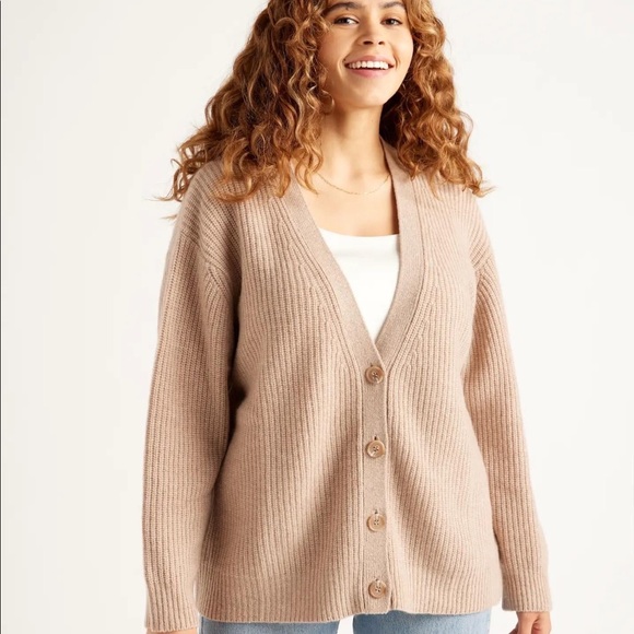 ISO Jenni Kayne Cashmere Cocoon Oversized Cardigan Dupe - Picture 3 of 9
